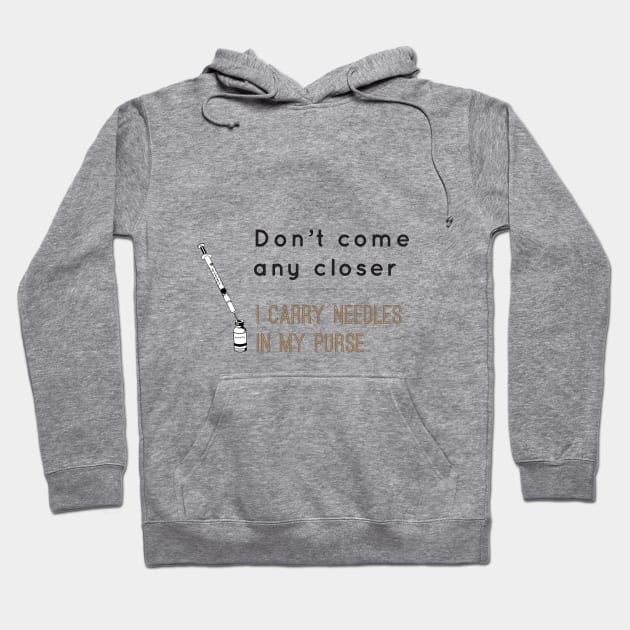 T1Ds & Needles Hoodie by areyoutypeone